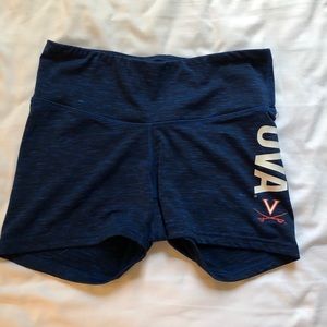 UVA spandex blue shorts!